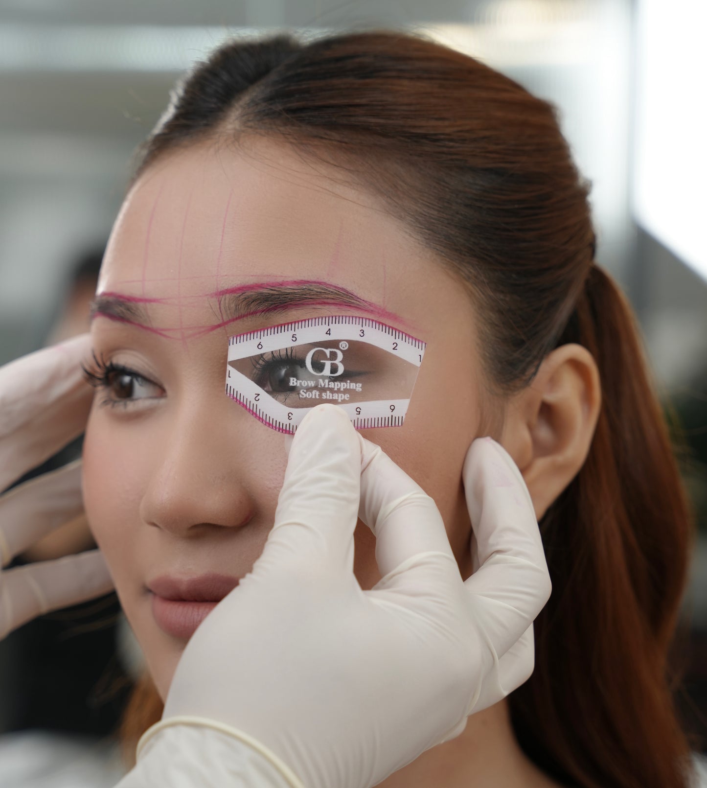 Brow Mapping Ruler