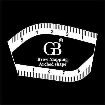 Brow Mapping Ruler