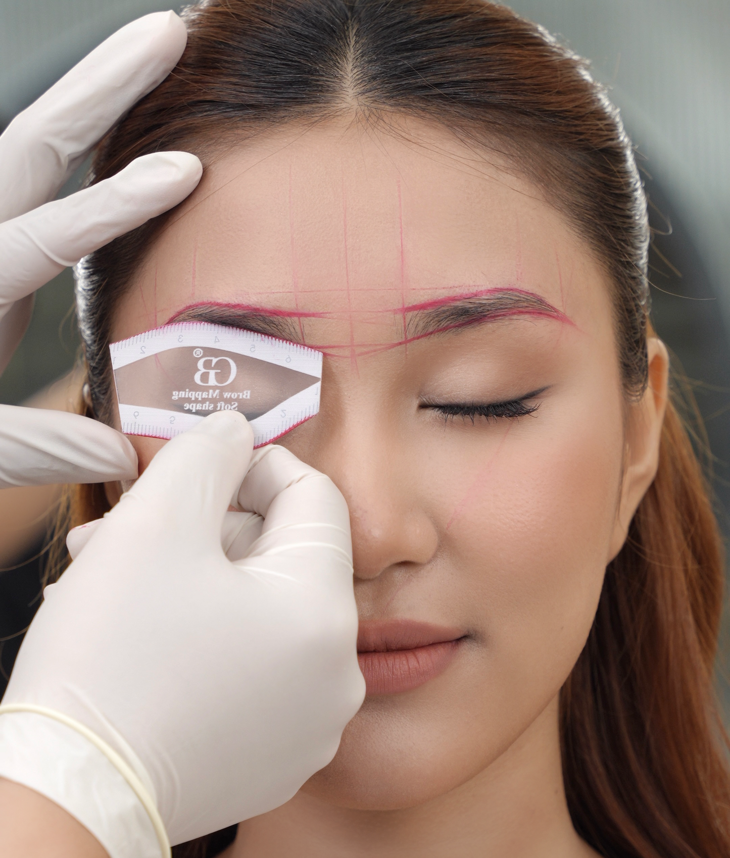 Brow Mapping Ruler