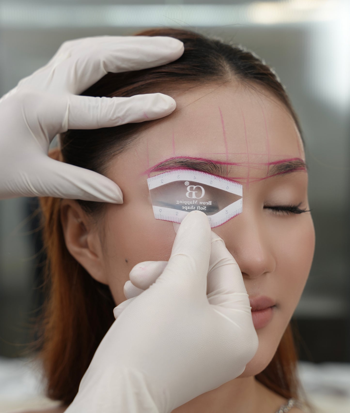 Brow Mapping Ruler