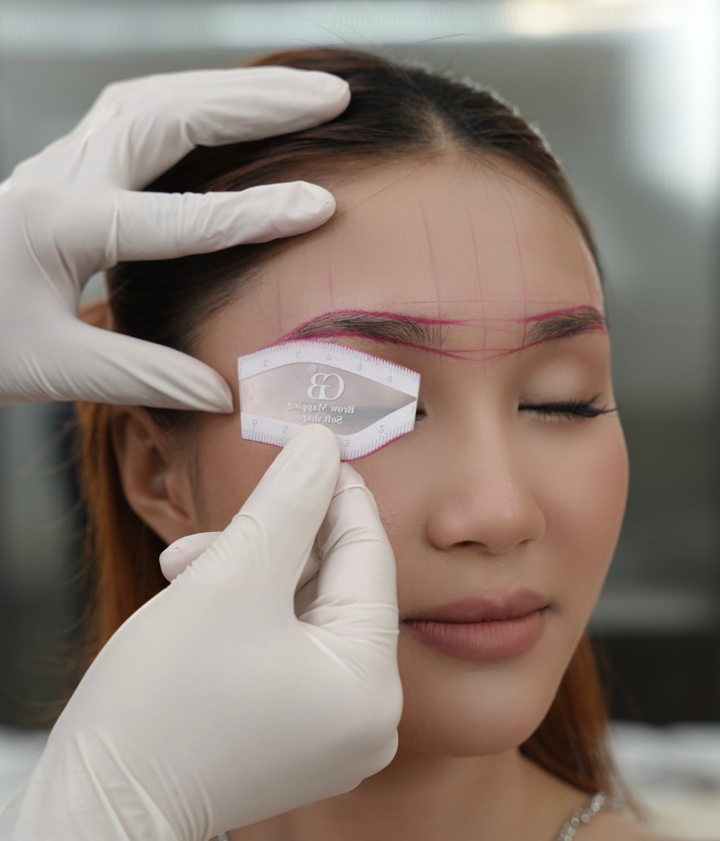 Brow Mapping Ruler