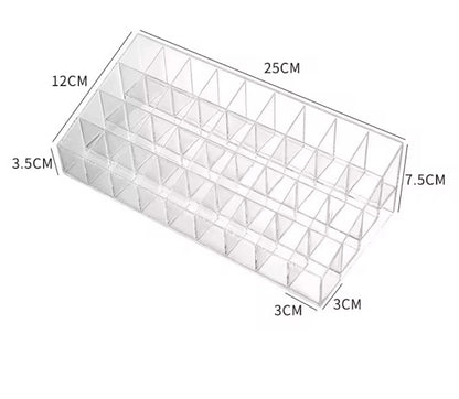 36 Grid Acrylic Tattoo Pigment Holder Organiser Stand