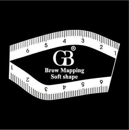 Brow Mapping Ruler