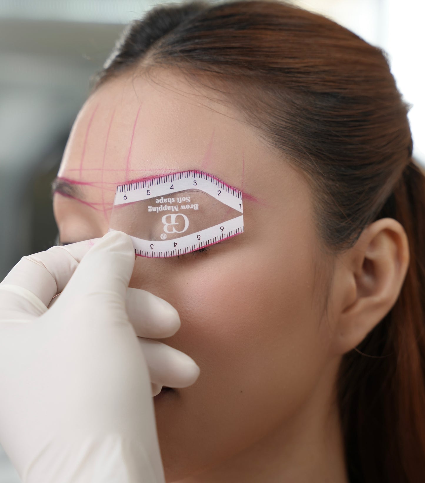 Brow Mapping Ruler