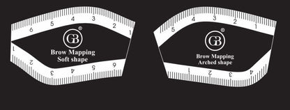 Brow Mapping Ruler